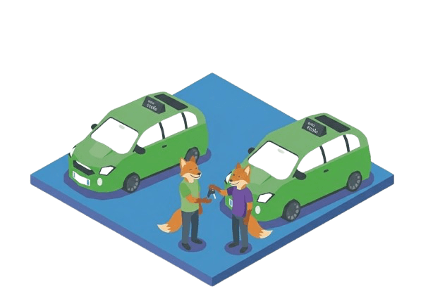 Échange ou location de véhicules auto-école